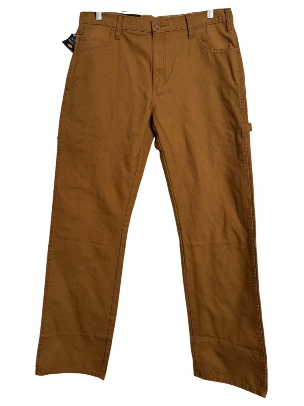 Dickies Carpenter Duck Pants 34/34 Straight Leg NWT Lightweight Canvas Cargo